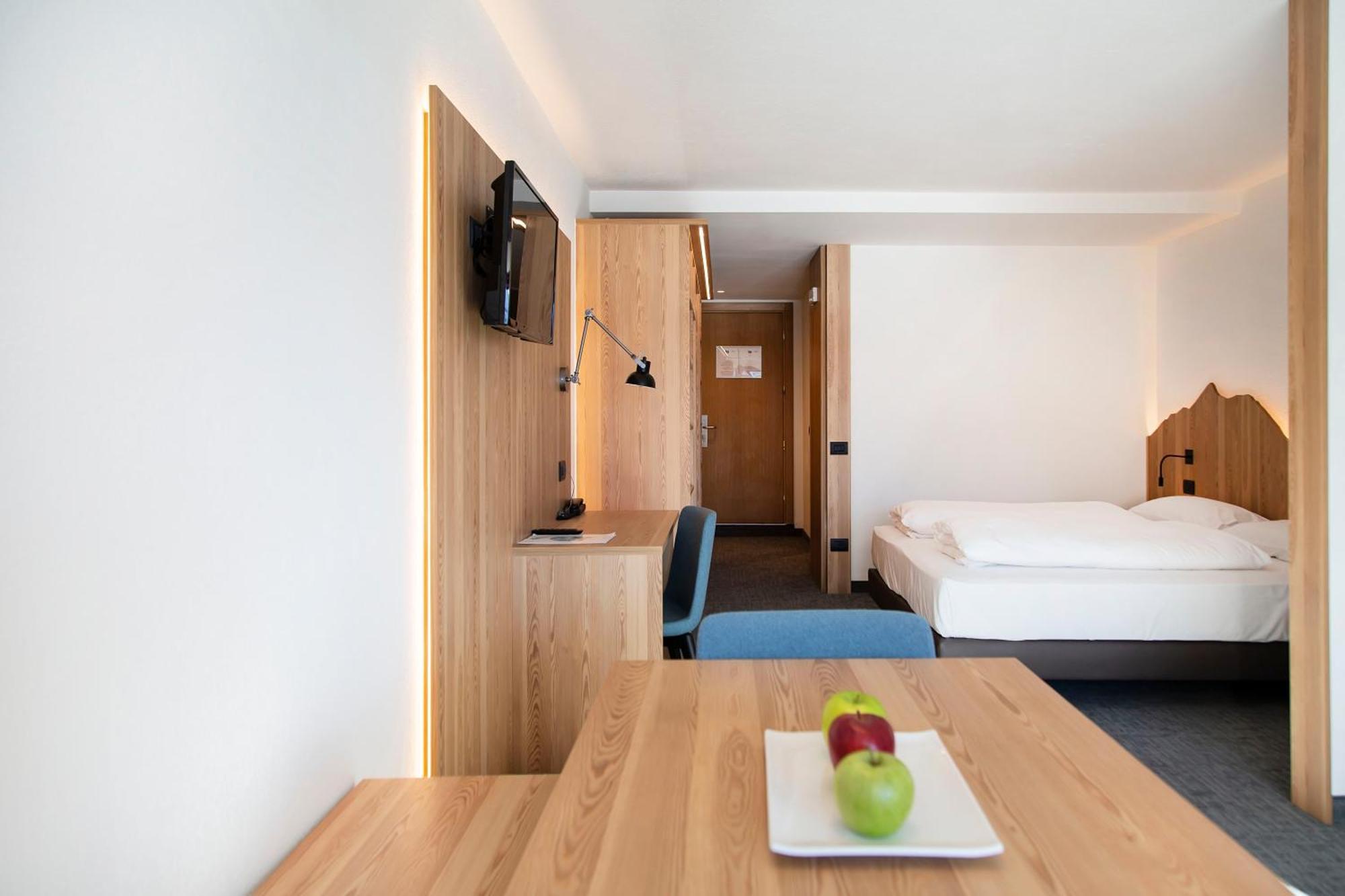 Blu Hotel Senales Zirm-Cristal Масо Корто Стая снимка